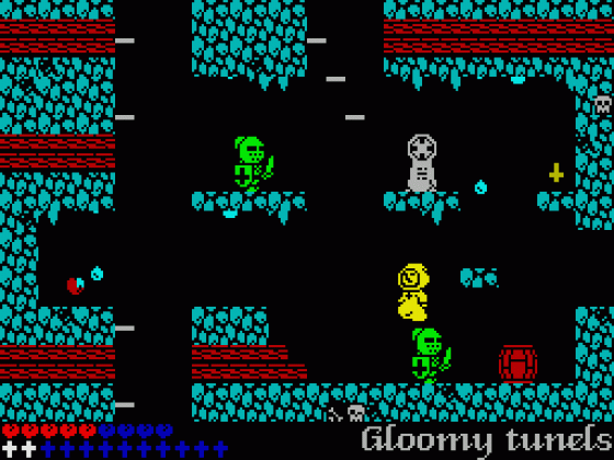 L'Abbaye Des Morts Screenshot 22 (Spectrum 48K/128K/+2/+3)