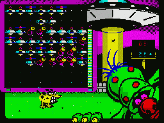 Pets Vs. Aliens Prologue Screenshot 6 (Spectrum 48K/128K/+2)