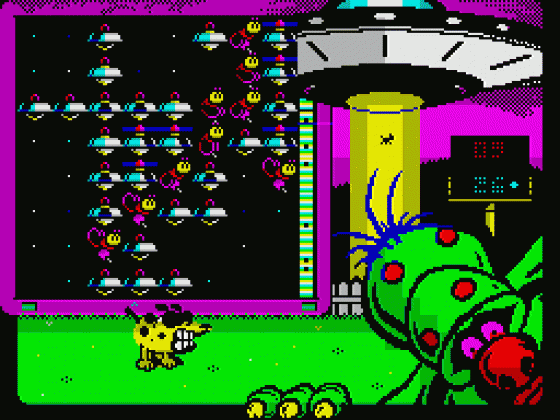 Pets Vs. Aliens Prologue Screenshot 16 (Spectrum 48K/128K/+2)