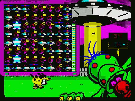 Pets Vs. Aliens Prologue Screenshot 20 (Spectrum 48K/128K/+2)