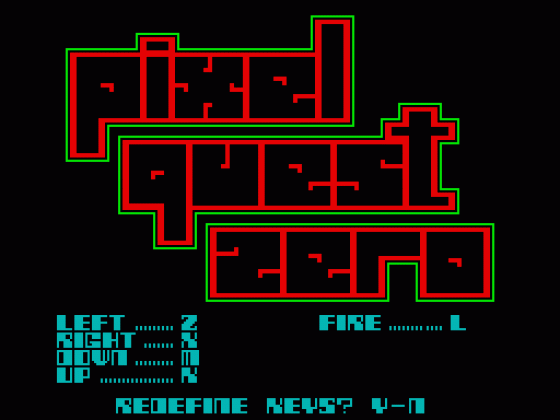 Pixel Quest Zero Screenshot 11 (Spectrum 48K/128K)