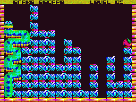 Snake Escape Screenshot 17 (Spectrum 48K/128K/+2)