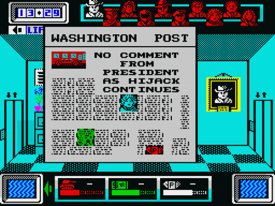 Hijack Screenshot 10 (Spectrum 48K)