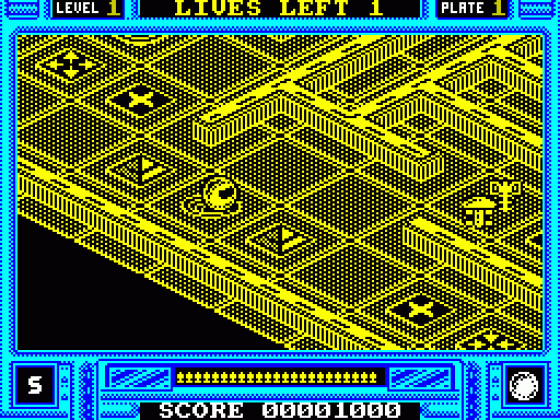 Incredible Shrinking Sphere Screenshot 8 (Spectrum 48K)