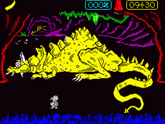 Riddler's Den Screenshot 13 (Spectrum 48K/128K/+2)