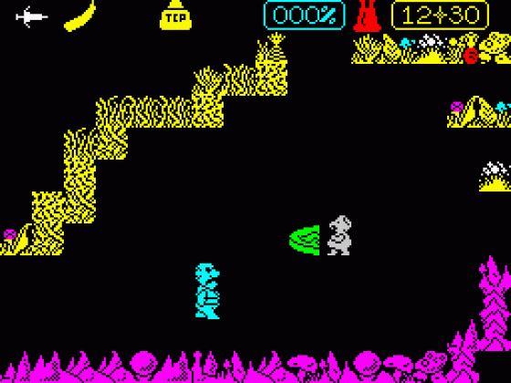 Riddler's Den Screenshot 17 (Spectrum 48K/128K/+2)