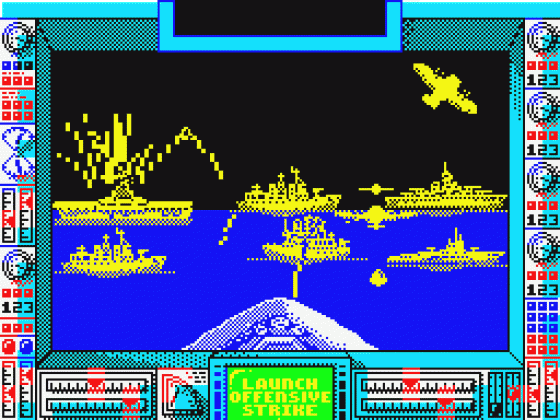 Battle Ships Screenshot 6 (Spectrum 48K/128K/+2)