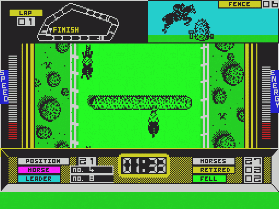 Grand National Screenshot 5 (Spectrum 48K)