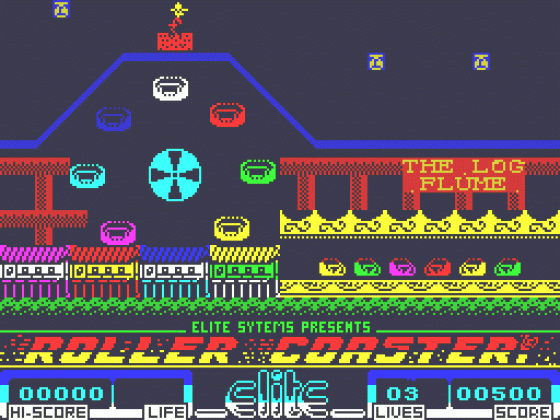 Roller Coaster Screenshot 5 (Spectrum 48K)