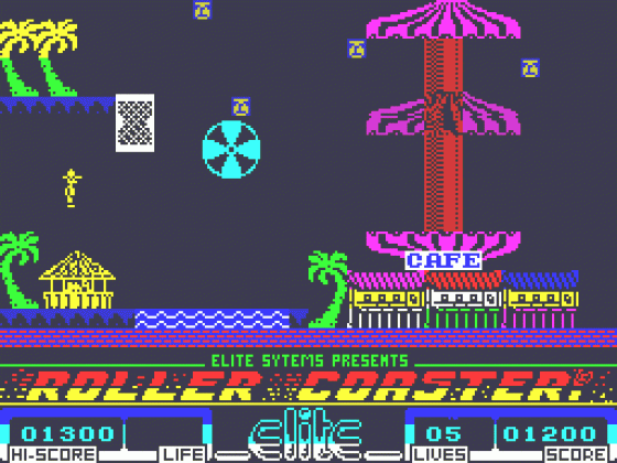 Roller Coaster Screenshot 8 (Spectrum 48K)