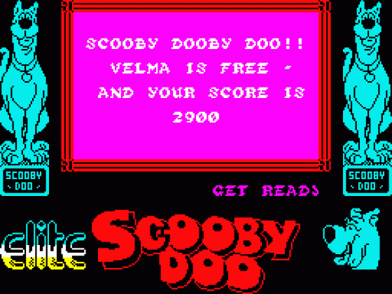 Scooby-Doo Screenshot 13 (Spectrum 48K)