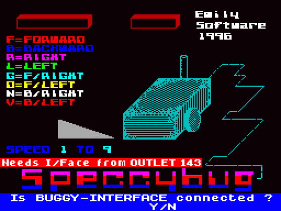 Speccybug Screenshot