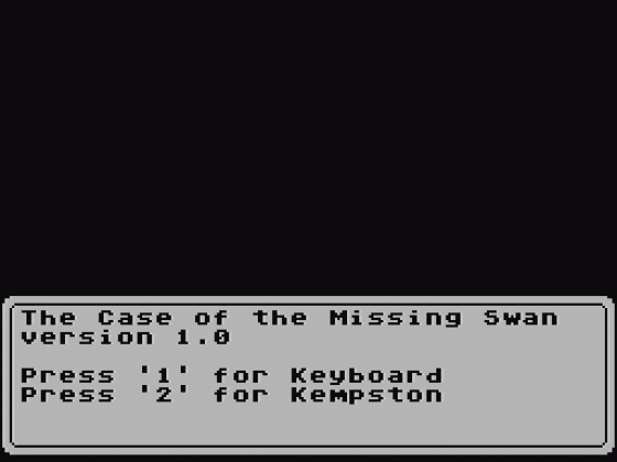 Sam Mallard: The Case Of The Missing Swan Screenshot 17 (Spectrum 48K)