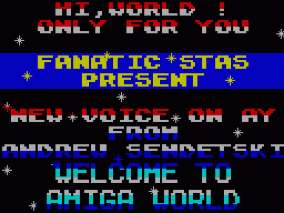Welcome to Amiga World
