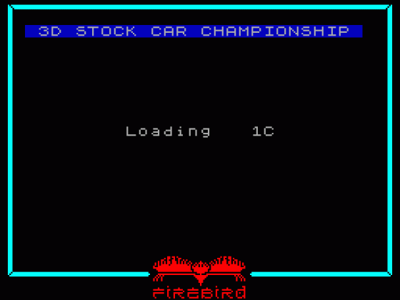 3D Stock Car Championship Screenshot 10 (Spectrum 48K)