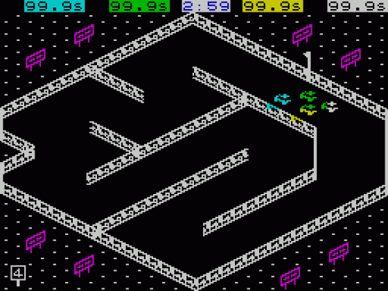 3D Stock Car Championship Screenshot 12 (Spectrum 48K)