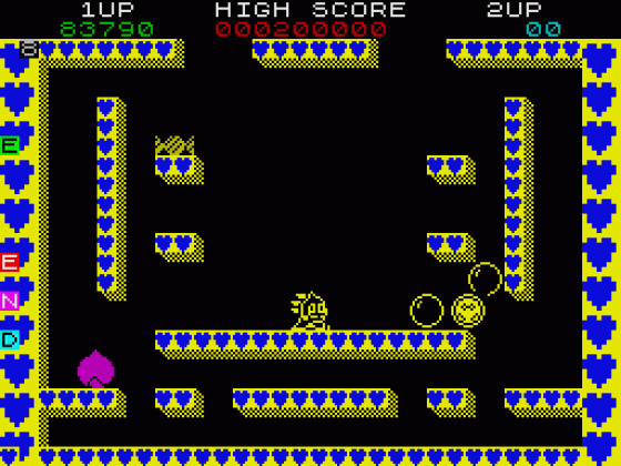 Bubble Bobble Screenshot 29 (Spectrum 48K/128K)