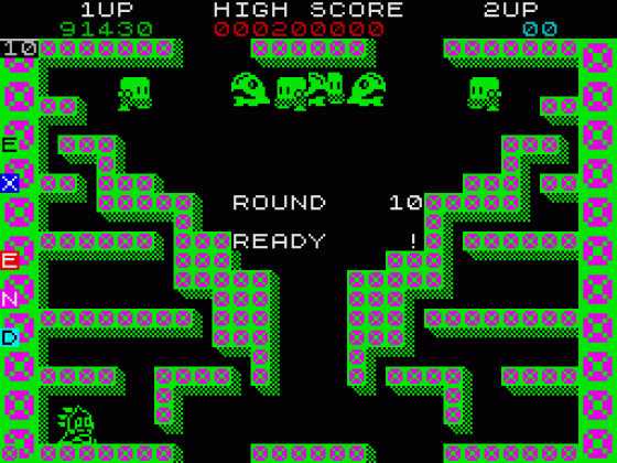 Bubble Bobble Screenshot 32 (Spectrum 48K)