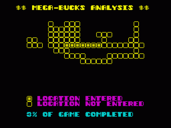 Mega Bucks Screenshot 18 (Spectrum 48K)