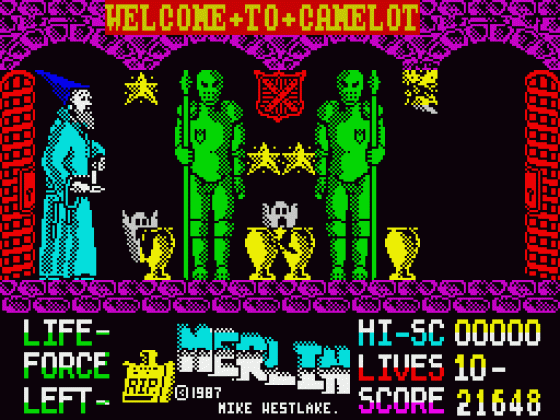 Merlin Screenshot 12 (Spectrum 48K)