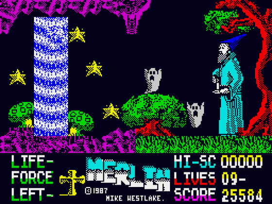 Merlin Screenshot 14 (Spectrum 48K)