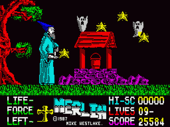 Merlin Screenshot 15 (Spectrum 48K)