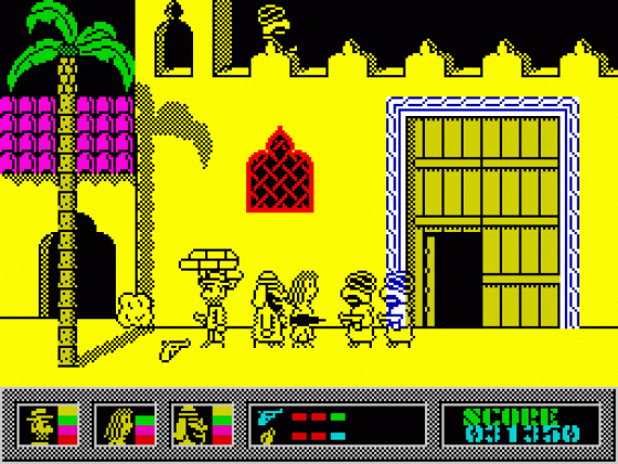 Mystery Of The Nile Screenshot 10 (Spectrum 48K)