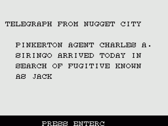 The Wild Bunch Screenshot 11 (Spectrum 48K)