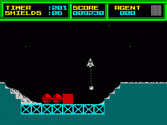 Thrust II Screenshot 5 (Spectrum 48K/128K/+2)