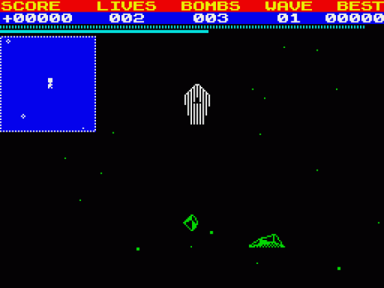 Virus Screenshot 6 (Spectrum 48K)