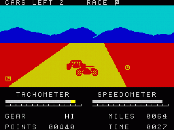 Road Racer Screenshot 6 (Spectrum 48K)