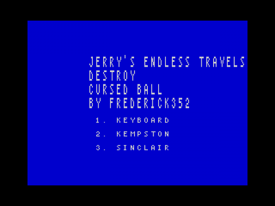 Jerry's Endless Travels: Destroy Cursed Ball