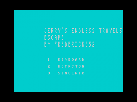 Jerry's Endless Travels: Escape