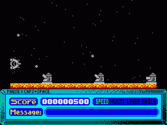 F.I.R.E. Screenshot 6 (Spectrum 48K/128K)