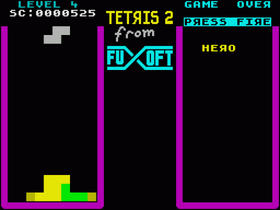 Tetris 2 Screenshot 7 (Spectrum 48K/128K)