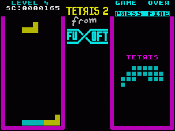 Tetris 2 Screenshot 8 (Spectrum 48K/128K)