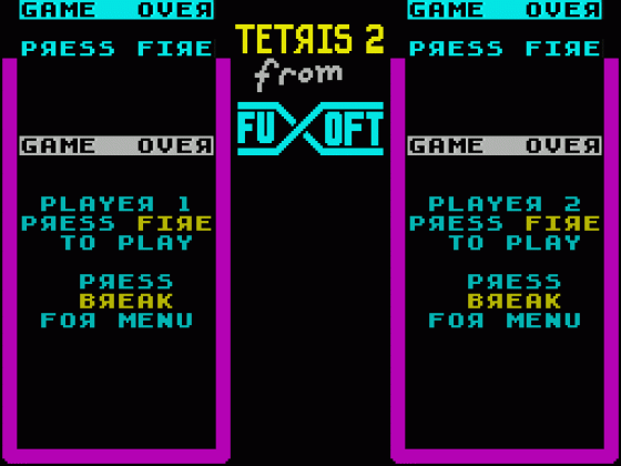 Tetris 2 Screenshot 12 (Spectrum 48K/128K)