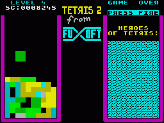 Tetris 2 Screenshot 16 (Spectrum 48K/128K)