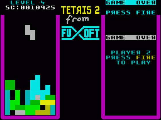 Tetris 2 Screenshot 18 (Spectrum 48K/128K)