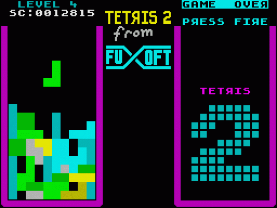 Tetris 2 Screenshot 20 (Spectrum 48K/128K)