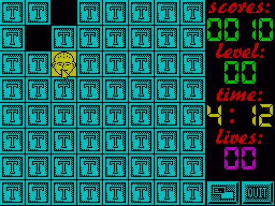 The Twins Screenshot 1 (Spectrum 48K/128K)