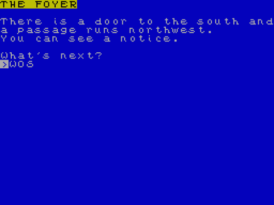 A Picture Of Innocence Screenshot 1 (Spectrum 48K)