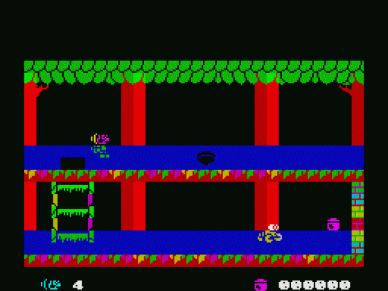 Baffo Jones Screenshot 5 (Spectrum 48K/Plus)