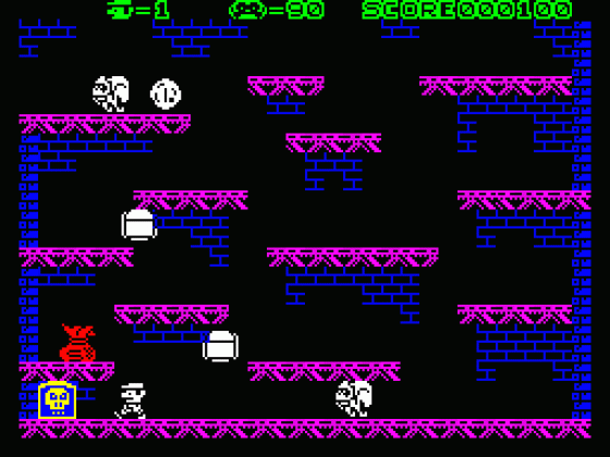 Donkey Kong Reloaded Screenshot 5 (Spectrum 48K)