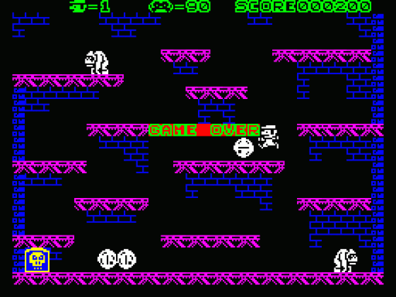 Donkey Kong Reloaded Screenshot 6 (Spectrum 48K)