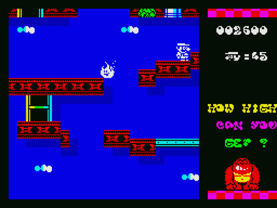 Donkey Kong Reloaded Again Screenshot 6 (Spectrum 48K/128K/+2/+3)