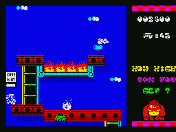 Donkey Kong Reloaded Again Screenshot 7 (Spectrum 48K/128K/+2/+3)