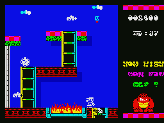 Donkey Kong Reloaded Again Screenshot 12 (Spectrum 48K/128K/+2/+3)