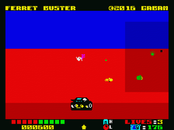 Ferret Buster Screenshot 6 (Spectrum 48K/128K/+2/+3)