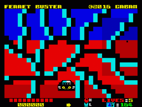 Ferret Buster Screenshot 9 (Spectrum 48K/128K/+2/+3)